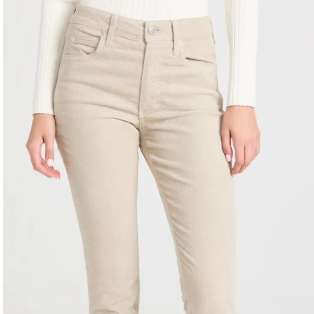 AMO CHLOE CROP CORDUROY